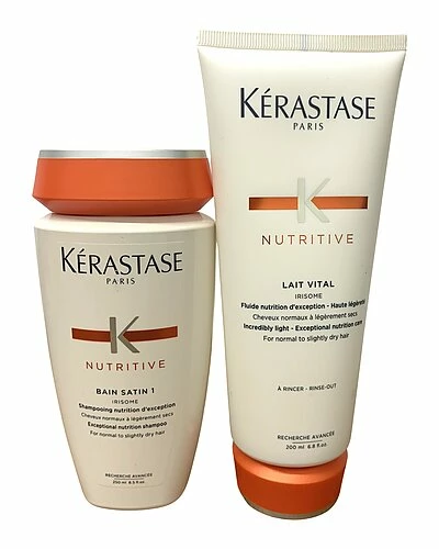 Kérastase Bain Satin 1 8.5oz And Lait Vital Conditioner 6.8oz 1 Set Women 3 Kérastase Bain Satin 1 8.5oz And Lait Vital Conditioner 6.8oz 1 Set Women