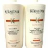 Kérastase Bain Satin 2 Shampoo 34oz And Lait Vital Conditioner 34oz DUO Women