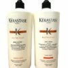 Kérastase 34oz Bain Satin 1 Shampoo & 34oz Lait Vital Conditioner Set With 2 Pumps Women