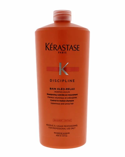 Kérastase 34oz Discipline Bain Oleo-Relax Shampoo Women 3 Kérastase 34oz Discipline Bain Oleo-Relax Shampoo Women