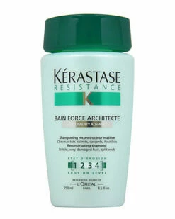 Kérastase Unisex Resistance Bain De Force Architect Reconstructing 8.5oz Shampoo Women